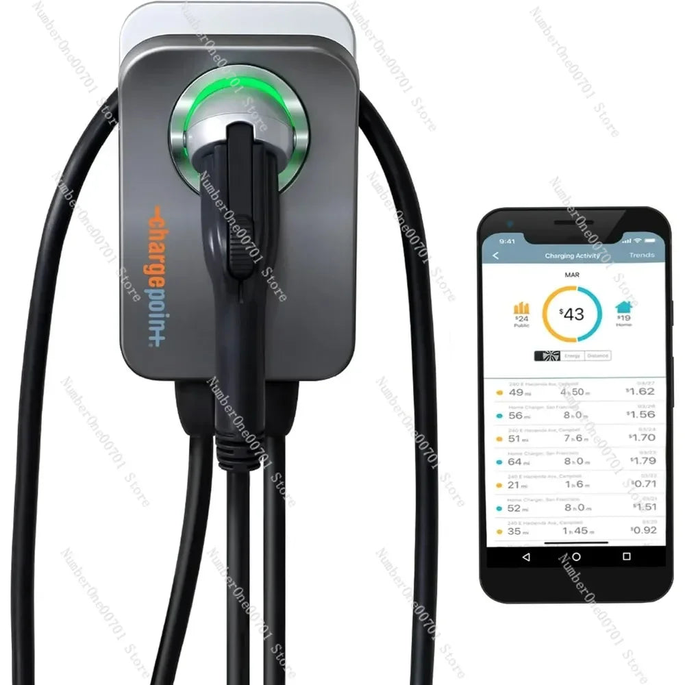 Home Flex Level 2 EV Charger, NEMA 14-50 Outlet 240V EV Charge Station